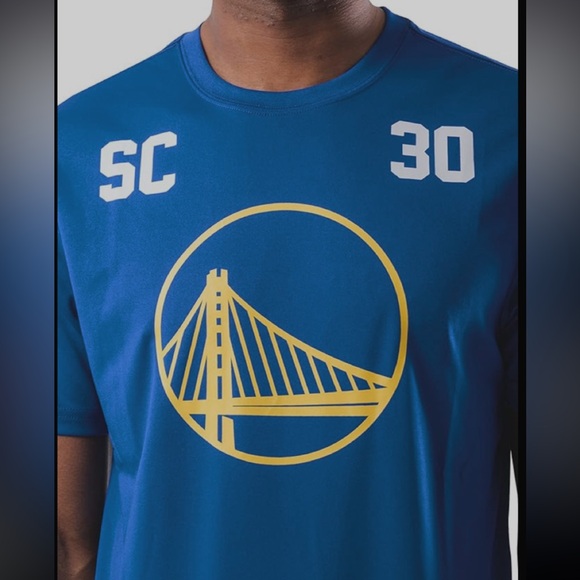 Ultra Game NBA Golden State Warriors - Stephen Curry Mens Active Tee Shirt - Picture 1 of 13